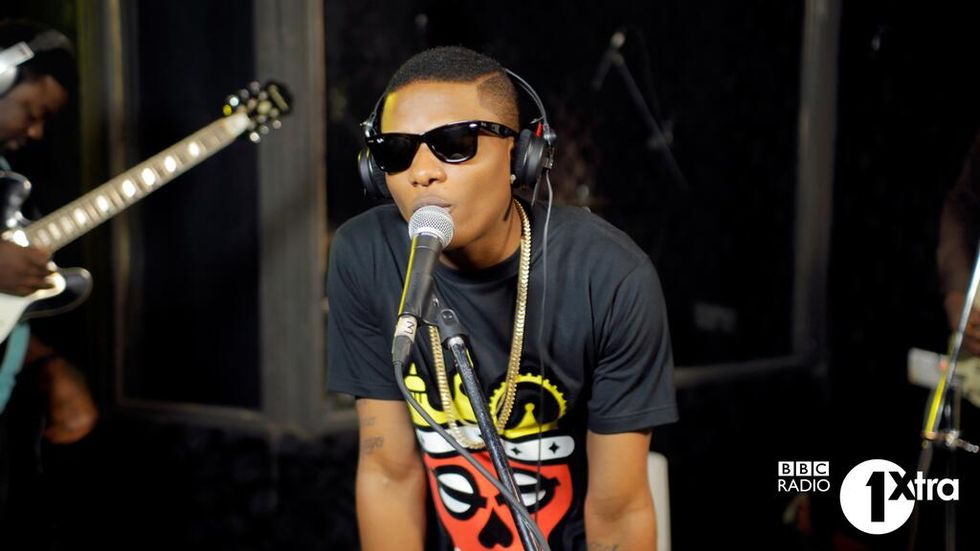 Wizkid Performs 'Joy/No Woman No Cry' On BBC Radio 1Xtra's Live Lounge