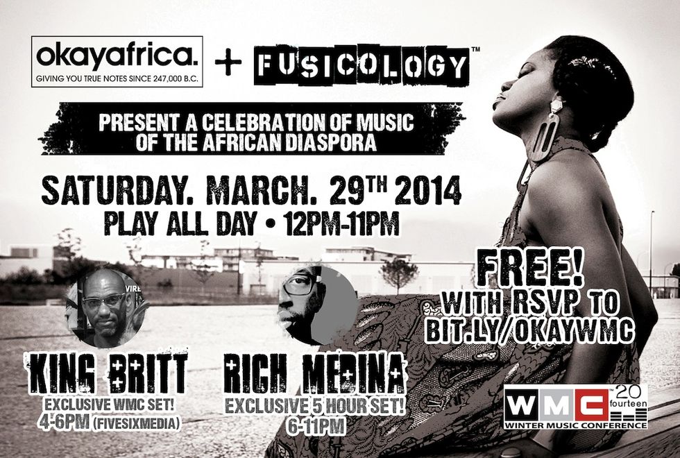 Okayafrica Heads To Miami For WMC With Rich Medina & King Britt!