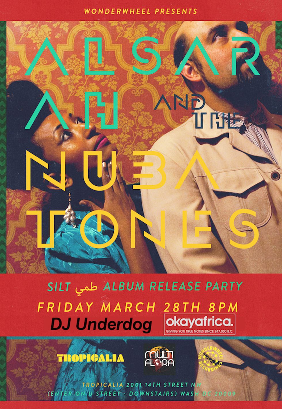 Alsarah & The Nubatones LP Release Show In DC w/ DJ Underdog