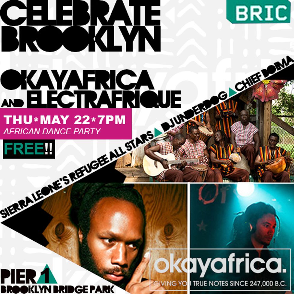 Okayafrica Electrafrique + Sierra Leone's Refugee All Stars At Celebrate Brooklyn!