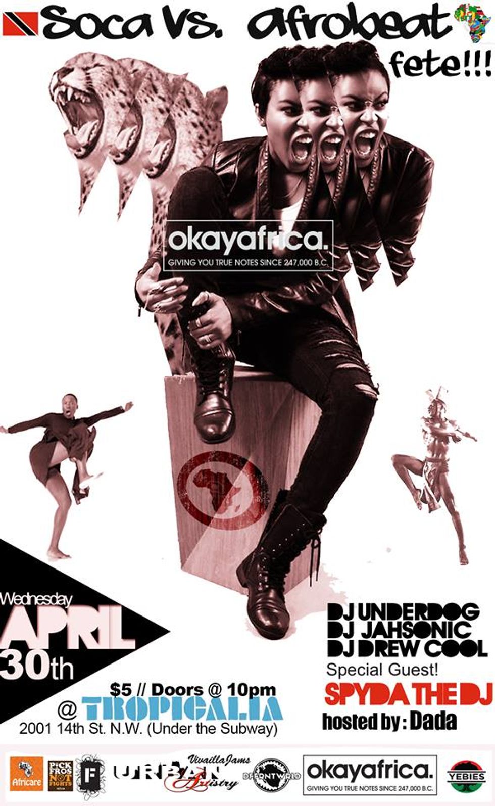 #OKAYAFRICADC Soca Vs. Afrobeat Special!