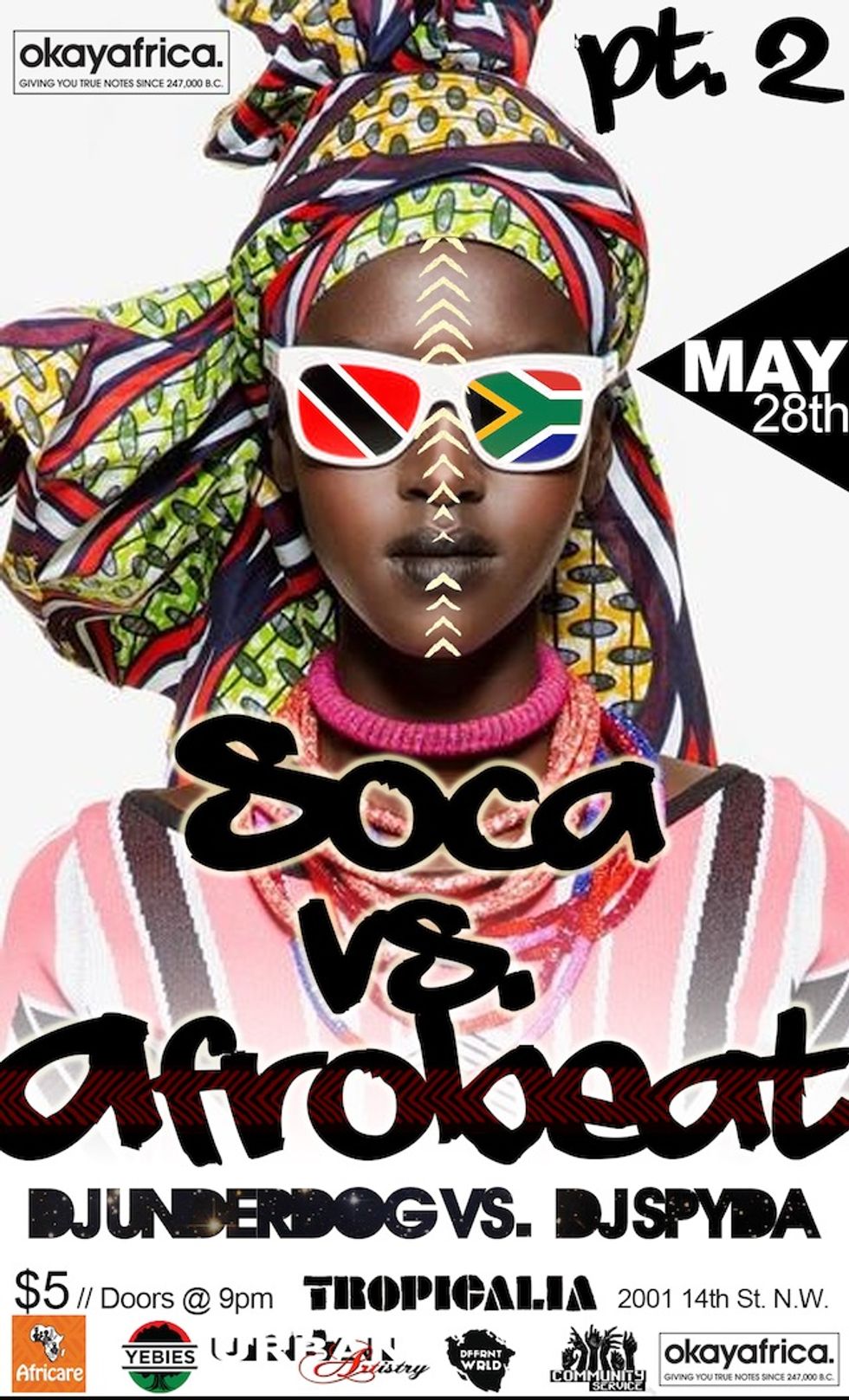 #OKAYAFRICADC Soca Vs. Afrobeat Special!