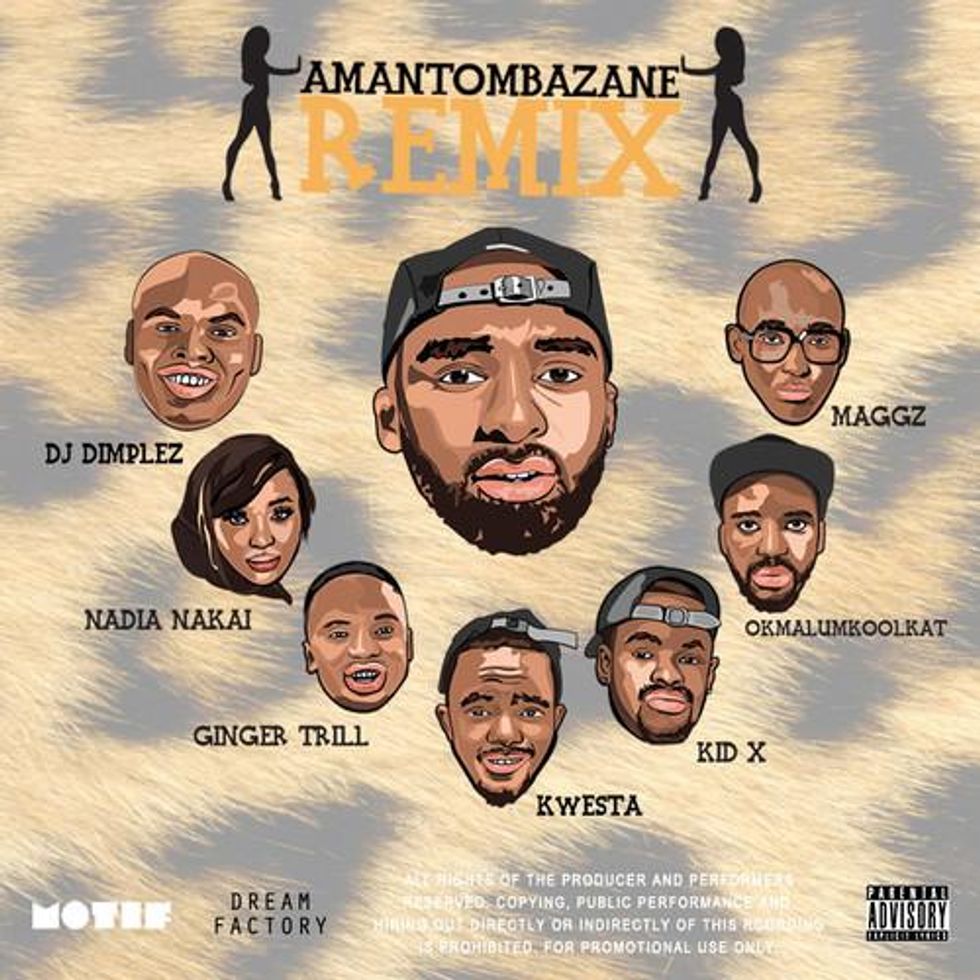 Riky Rick's 'Amantombazane Remix' Video With DJ Dimplez, Kid X, Kwesta, Maggz, Ginger Breadman, Nadia Nakai & Okmalumkoolkat