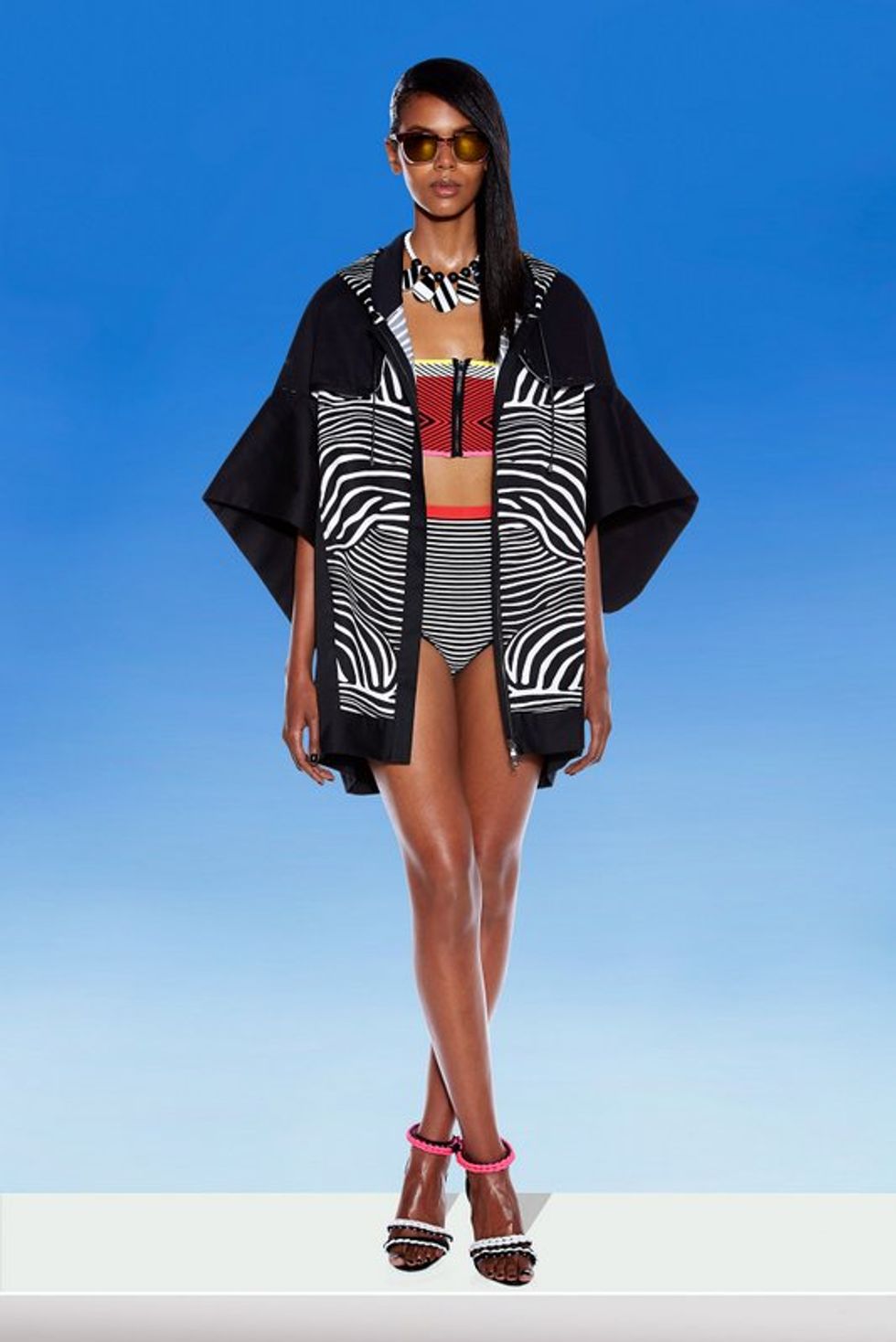 Eritrean-Canadian Model Grace Mahary x Ohne Titel