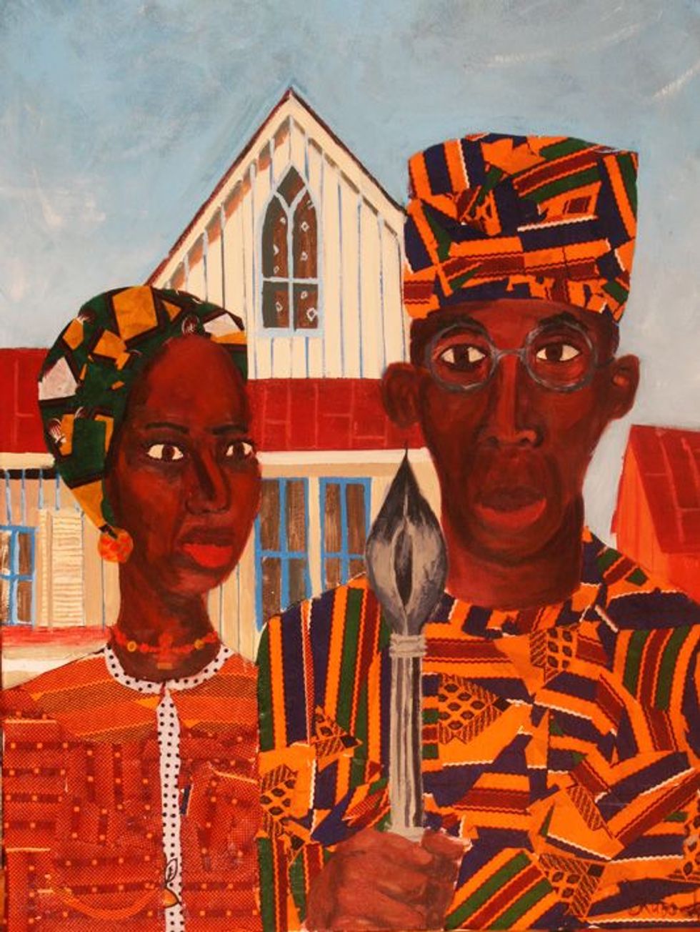 The Textiles & Paintings Of Kenyan-American Artist Jamilla Okubo
