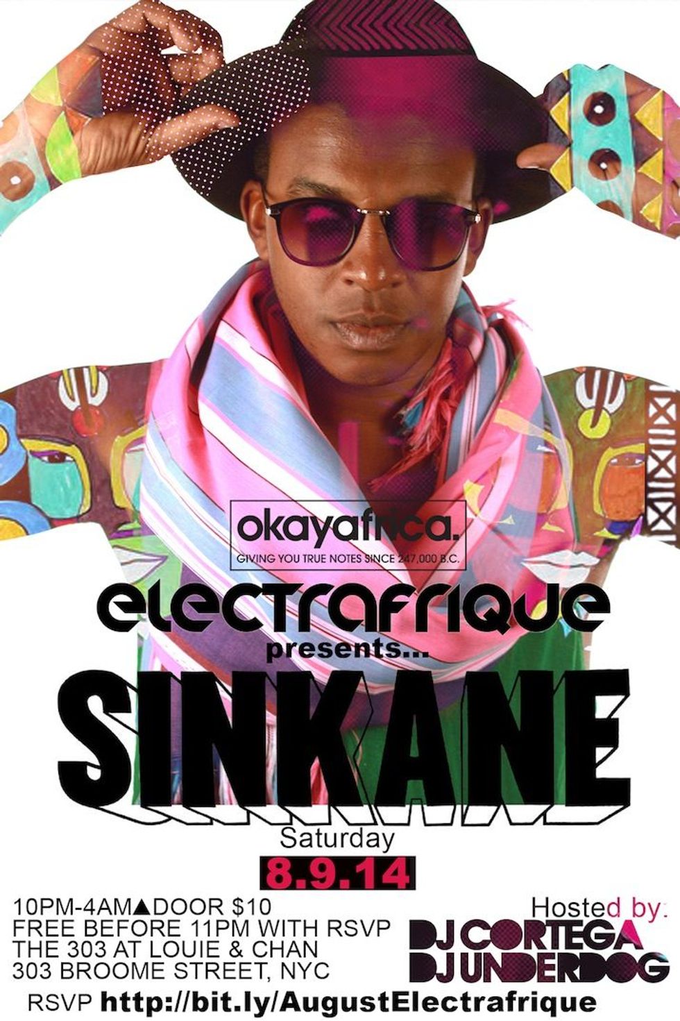 Okayafrica Presents Electrafrique NYC With Sinkane!