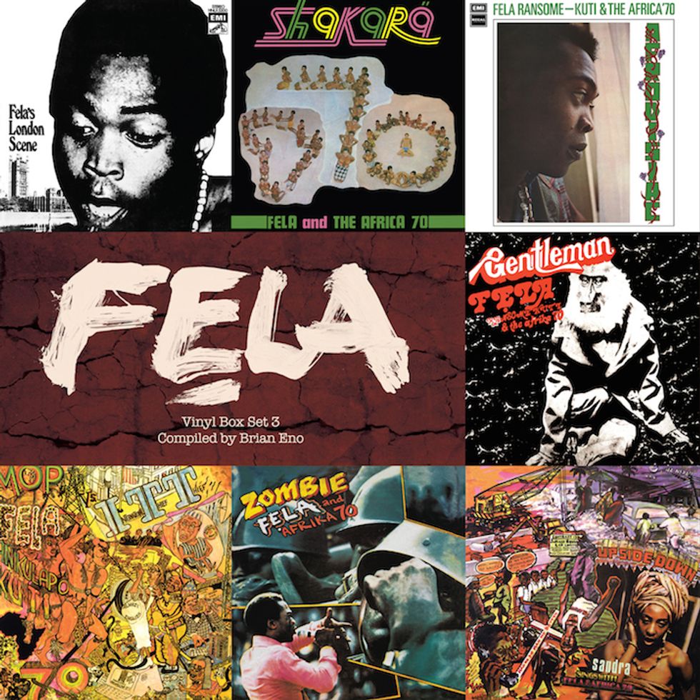 Fela Kuti: Vinyl Box Set 3 Compiled By Brian Eno Out Now!