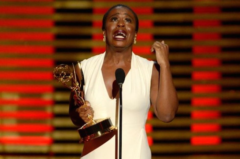 Watch Uzo Aduba Speak After Winning An Emmy For 'Orange Is The New Black'