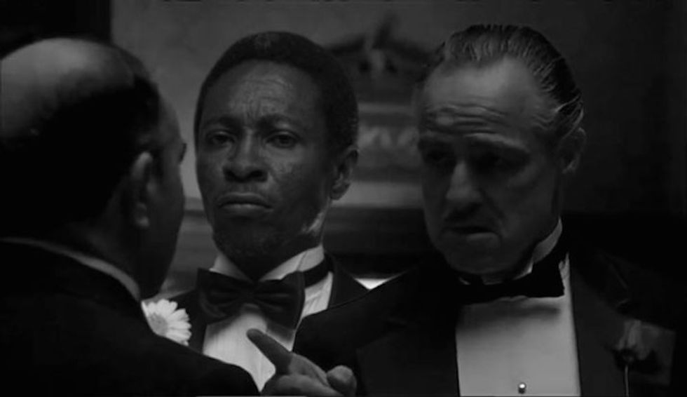 Nigerian Visual Artist Uche Okpa-Iroha Inserts Himself Into 'The Godfather'