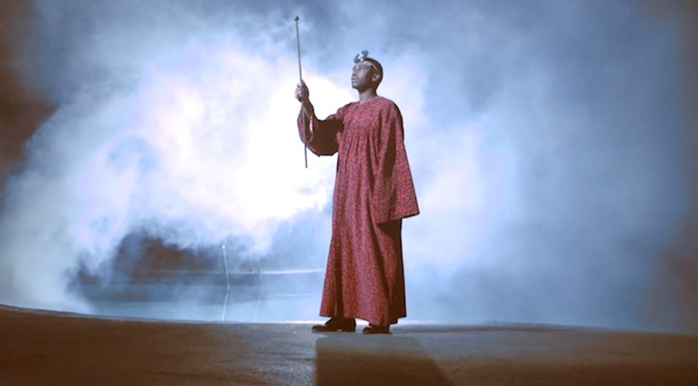 Okmalumkoolkat's Hyper-Surreal 'Allblackblackkat' Video From Chris Saunders