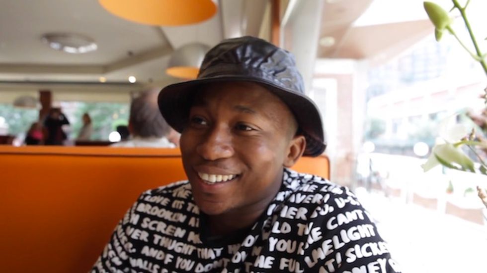 South Africa's Motswako Originator Khuli Chana Spends A Day Out In NYC With Okayafrica TV