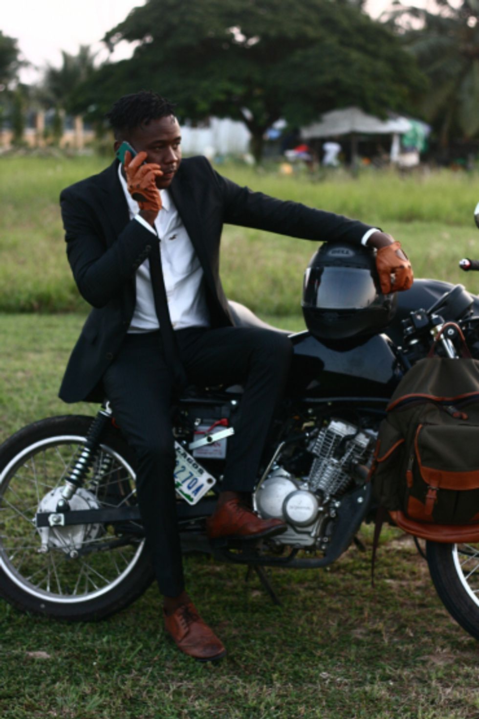 'The Biker Gents of Lagos' Chronicled In The Sauvage, A New African Men's Style Blog