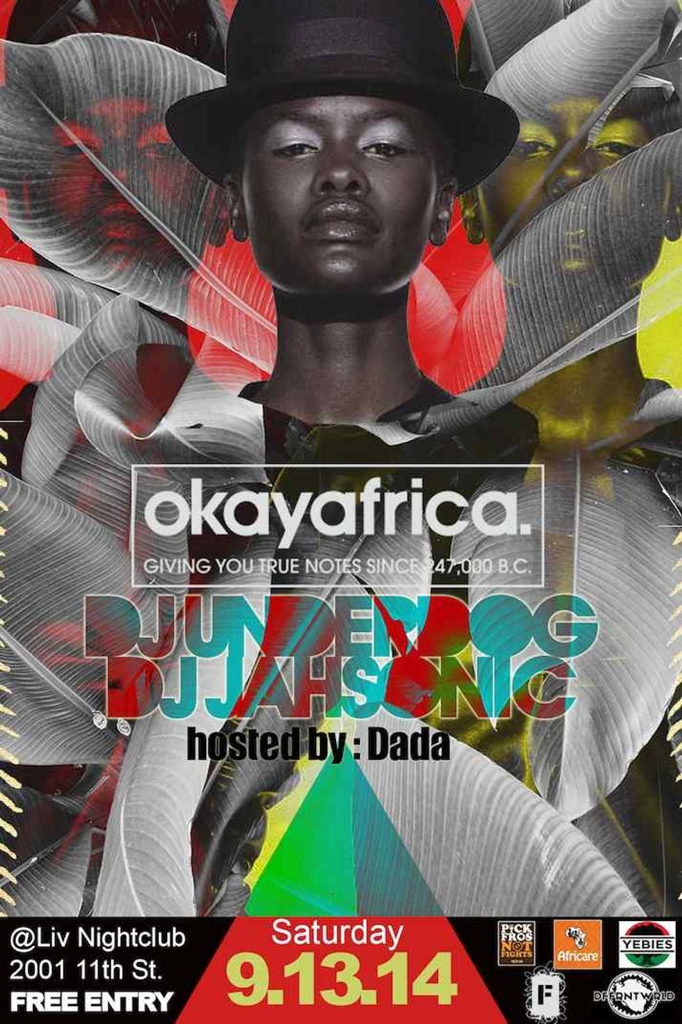 #OKAYAFRICADC With Underdog & Jahsonic 9/13 At Liv Nightclub! [FREE]