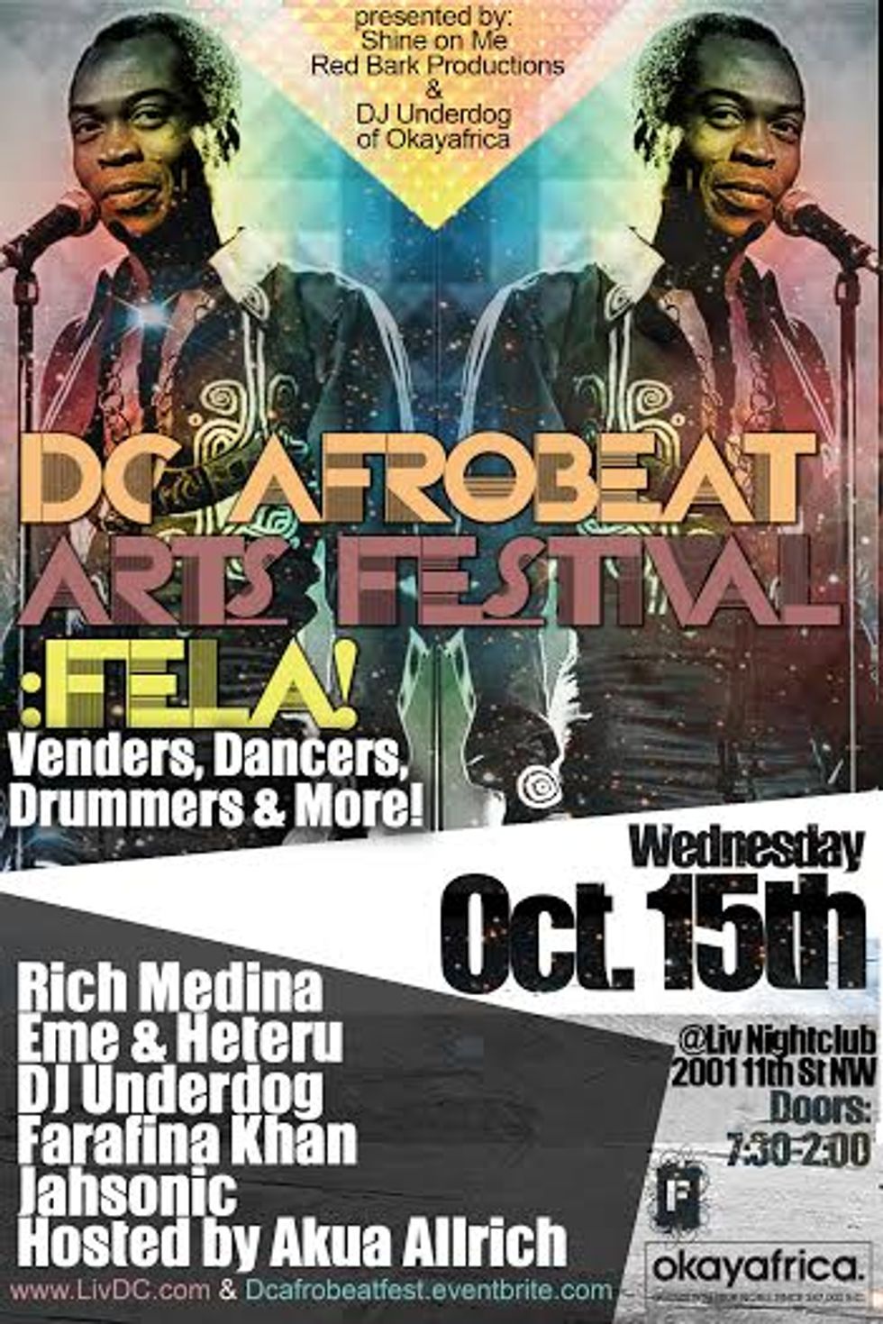 'DC Afrobeat Arts Festival: Fela!' With Rich Medina & DJ Underdog