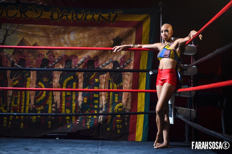 Behind-The-Scenes At Rocky Dawuni's 'African Thriller' Shoot