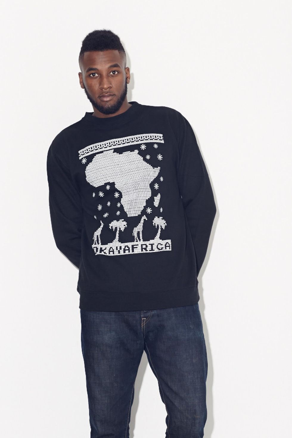 It Snows In Africa! - The Okayafrica Holiday Sweatshirt Available Now