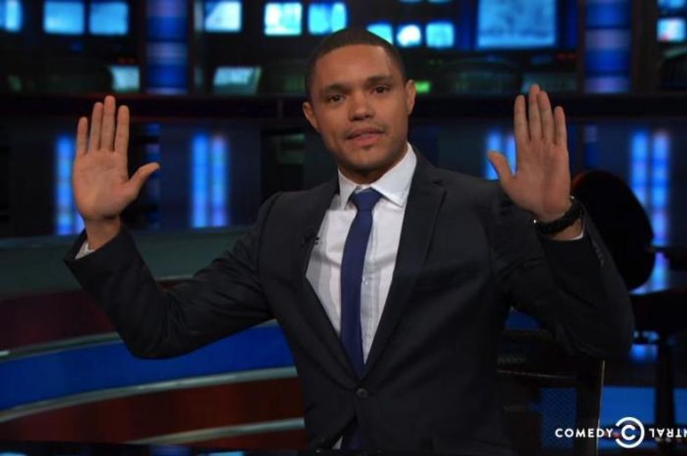 South African Comedian Trevor Noah Debuts On The Daily Show With Jon Stewart