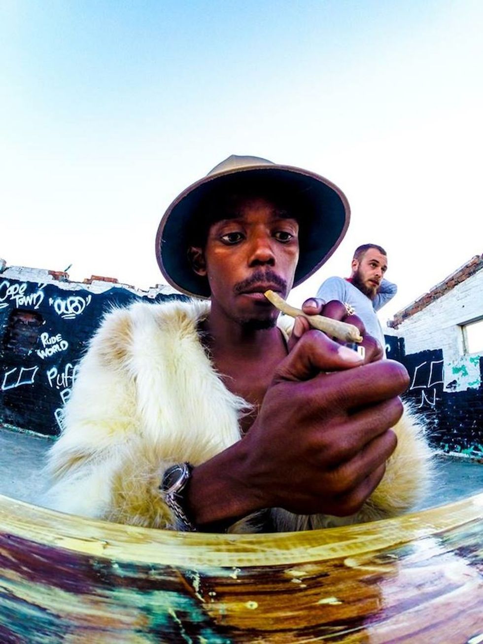 Cape Town Rapper Boolz Takes Over Langa For 'Aphe Kapa' [Behind-The-Scenes]