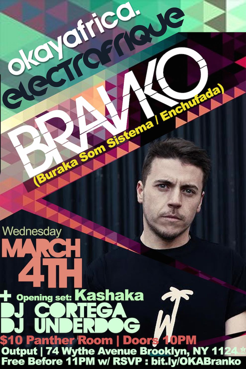 Okayafrica Electrafrique NYC At Output With Buraka Som Sistema's Branko [3/4]!