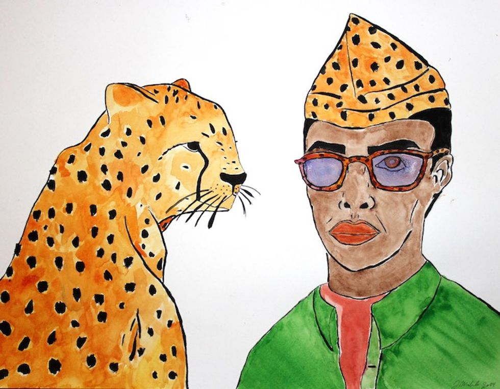 The Technicolor Congo Pop Art Of Jonathan Mwe di Malila