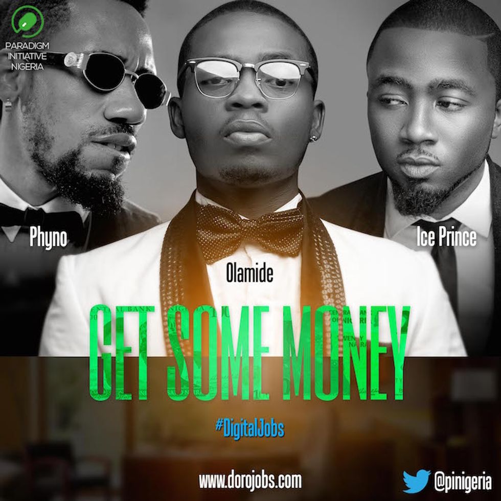 Ice Prince, Phyno & Olamide Connect For Nigerian Youth To 'Get Some Money'