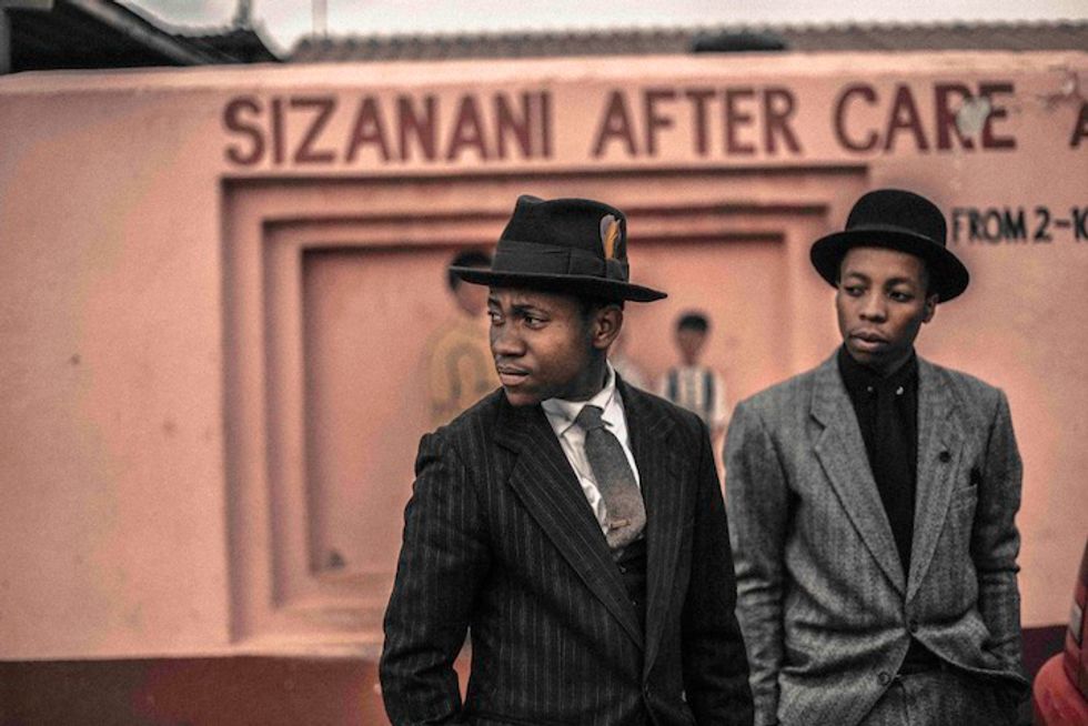 Anthony Bila's 'Black History March' Commemorates The 1950s In Soweto
