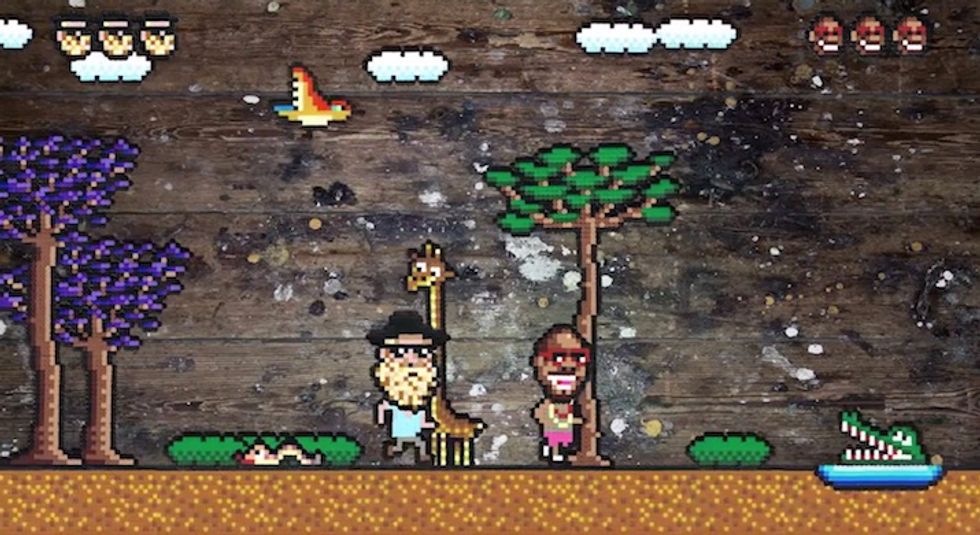The Very Best Share 8-Bit Video Game Visuals For 'Let Go'