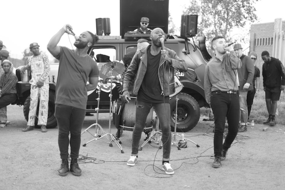 An Intimate Look At Young Fathers' South Africa Tour [Photos]