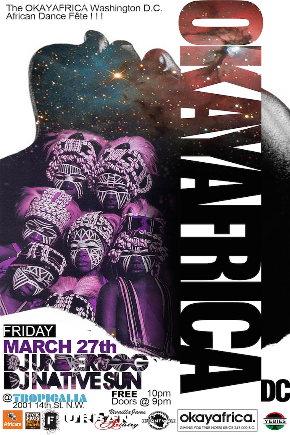 #OKAYAFRICADC's African Dance Fête With DJ Underdog! [3/27]