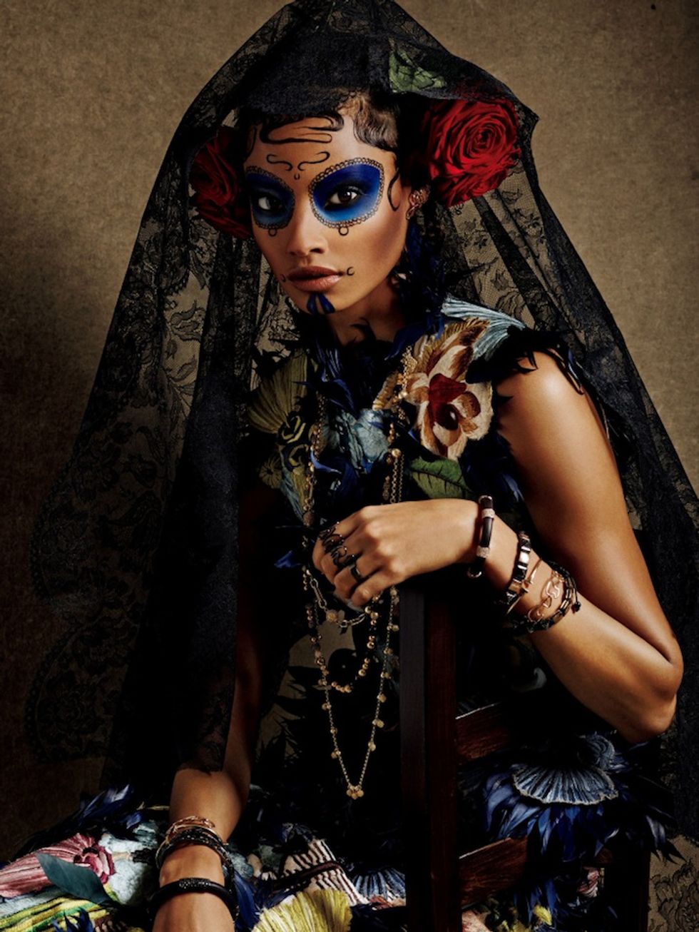 Kenyan-Born Model Malaika Firth Stars In Stunning Vogue Japan Editorial Shot By Giampaolo Sgura