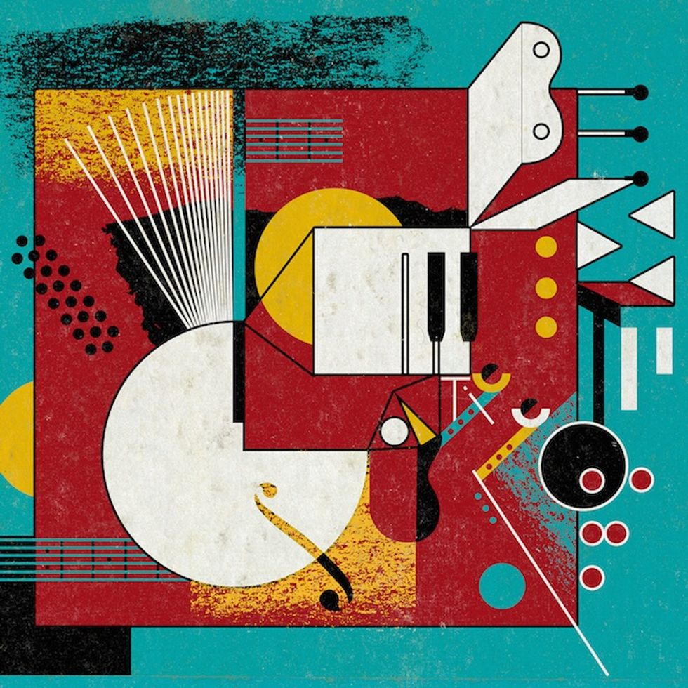 Lewis Heriz: The Artist Behind The Vintage African Album Covers For Soundway, Strut Records, Now-Again & More