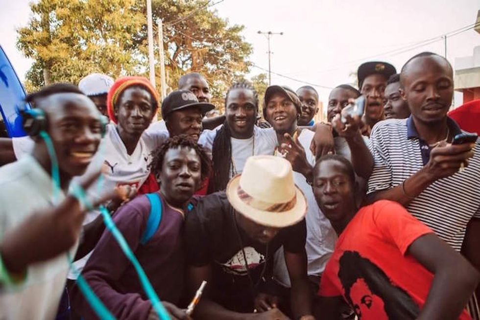 Photo Diary: Dancehall Star I-Octane In Gambia