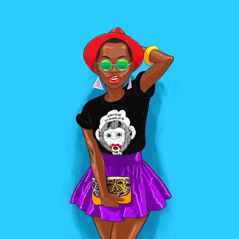 Naija Pop Art: Drofu's Lagos Cool Kids