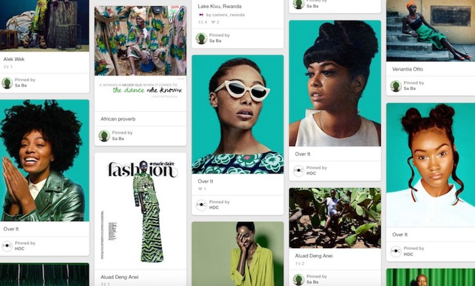 The African King Of Pinterest: Re-Visualizing The Continent Through Color
