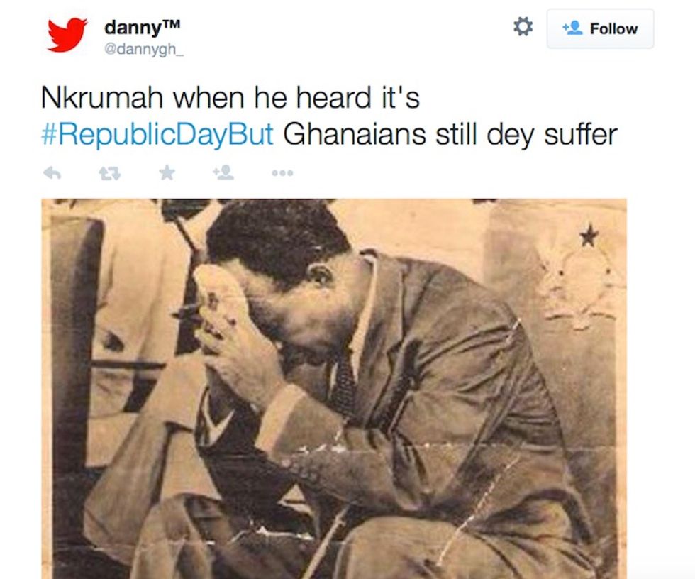 It's #RepublicDayBut... Ghanaians Tweet On The State Of The Nation
