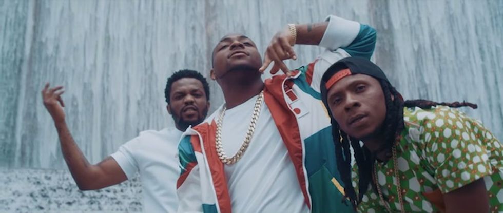 R2bees And Davido Rap From The Houston Suburbs In The Video For 'Gboza'