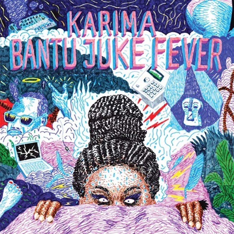 Liberian-Italian MC Karima 2G's 'Bantu Juke Fever' EP Vinyl Mix
