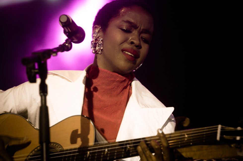 Lauryn Hill Played Her First Ever Concert In Nigeria And Visited The New Afrika Shrine