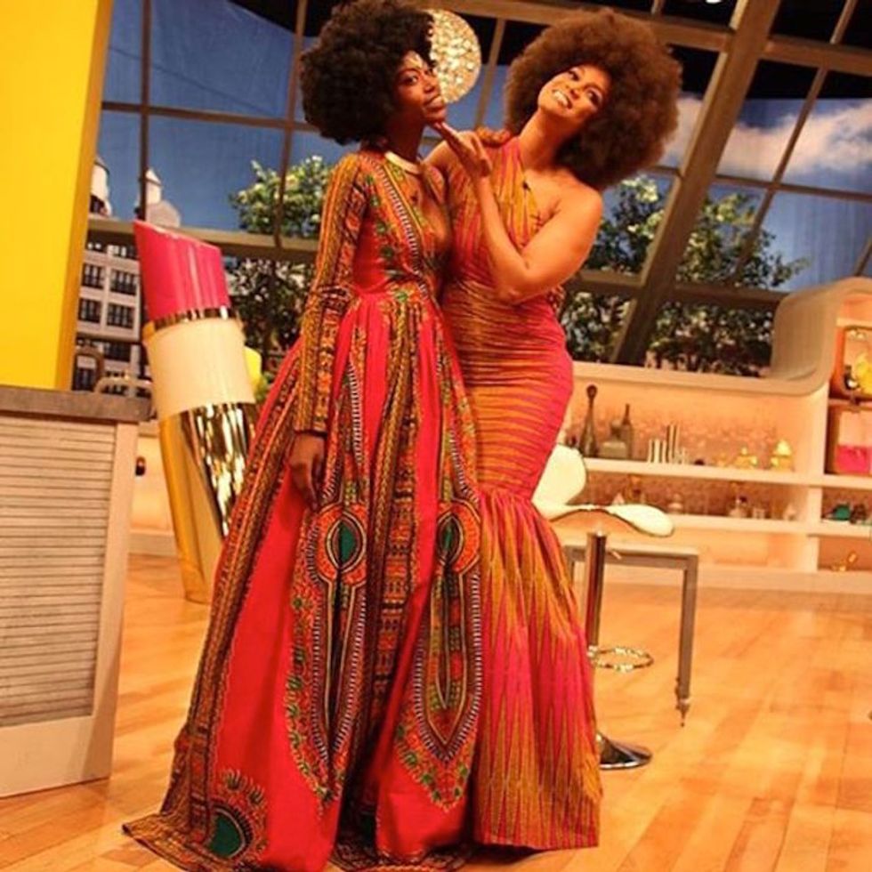 Tyra Banks Surprises Teen Fashion Designer Whose West African Print Prom Dress Went Viral
