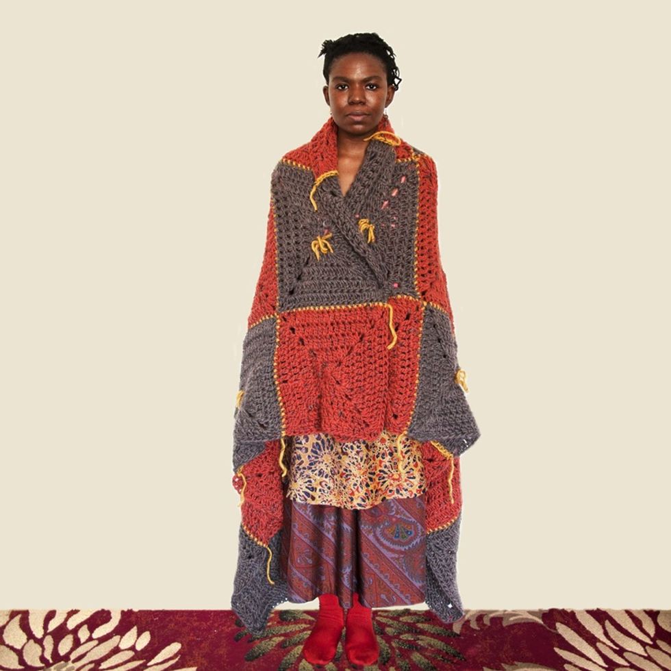 This Nostalgic Lookbook Showcases Comfy Knitwear With A Playful Ghanaian Twist