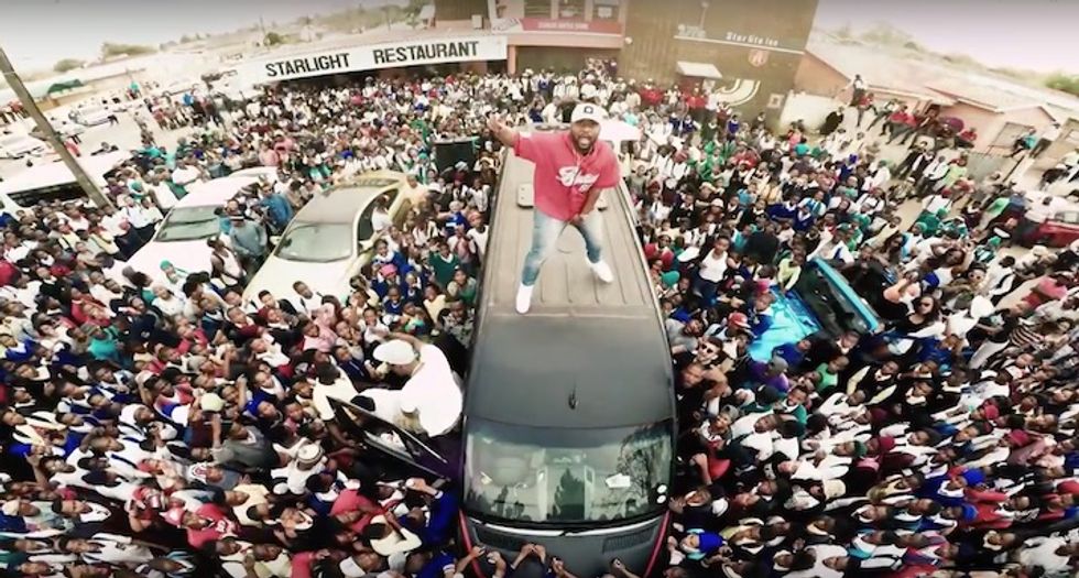 Cassper Nyovest Throws A Massive Block Party In 'Mama I Made It'