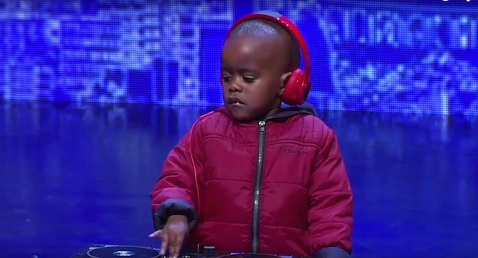 3-Year-Old South African DJ Sensation Arch Jnr Wows On SA's Got Talent
