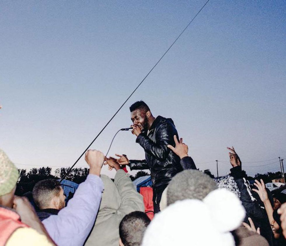 Afrikan Boy Stands Up For Immigrants In 'Border Business'