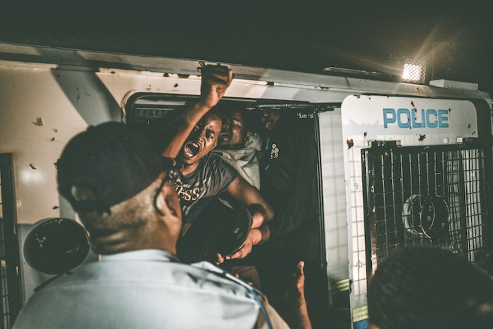 Sons And Daughters Of The Fire: A Dispatch From Yesterday's Cape Town Student Protests