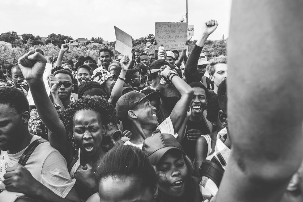 These Images From Johannesburg Capture The Strength Of South Africa's Student Protests