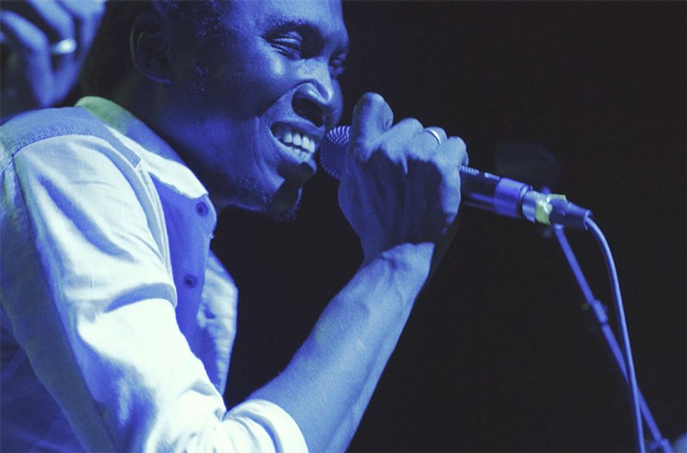 Malian Psychedelic Rock Group Songhoy Blues Performs Live On Okayafrica TV