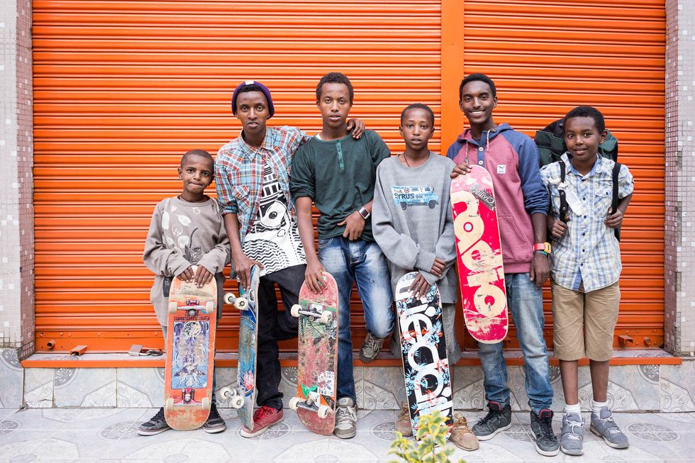Photographing Ethiopia's Young Skate Scene