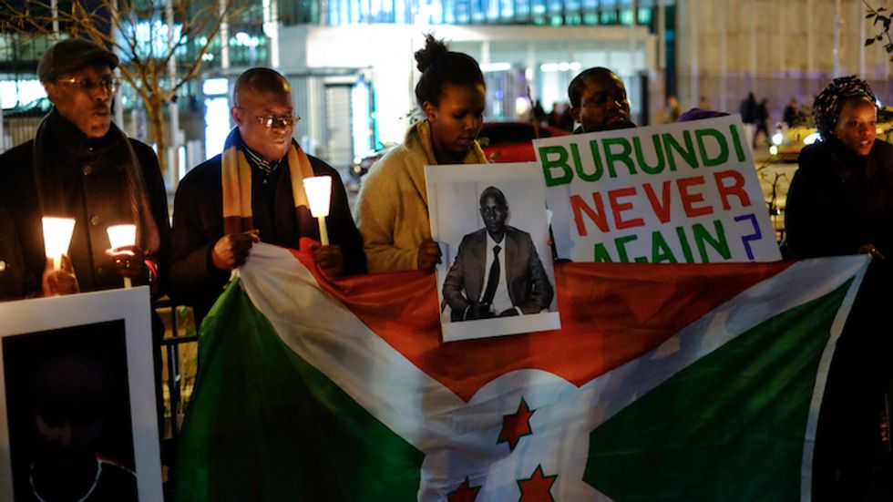 Burundi Never Again: New York Vigil Calls For Intervention