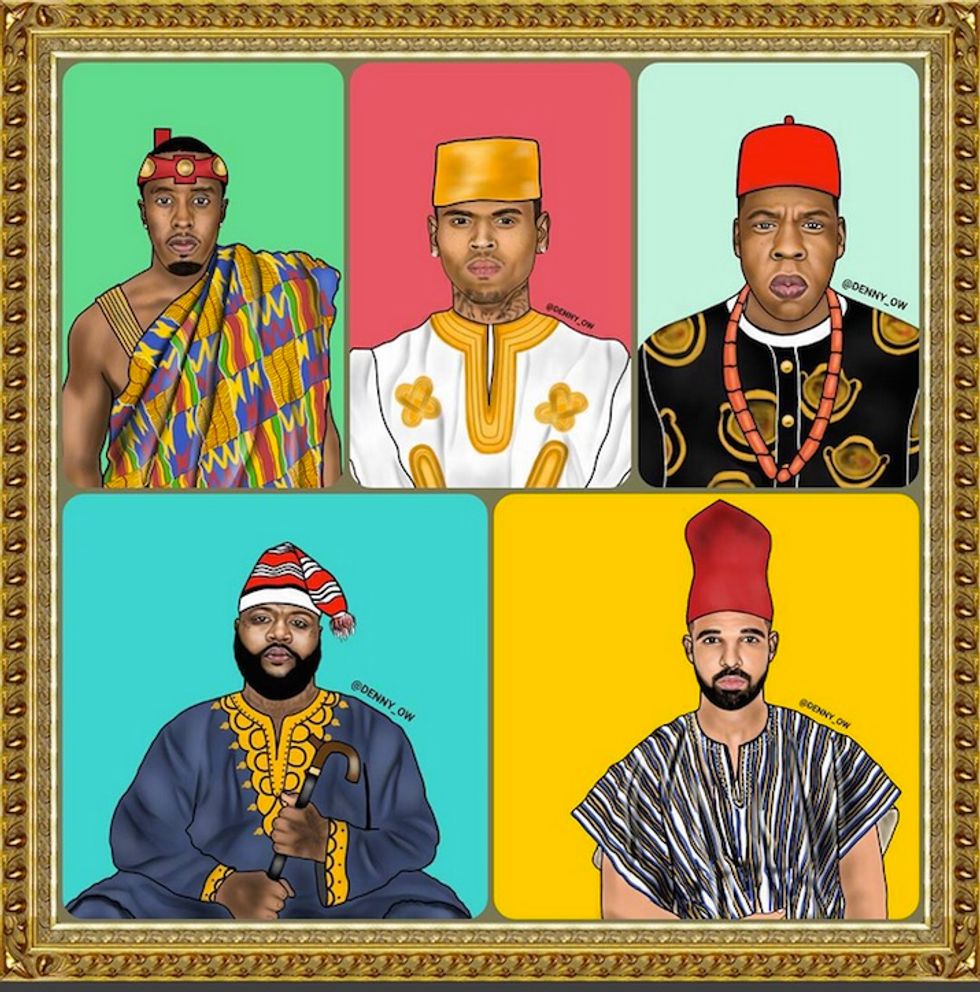 This Ghanaian Visual Artist Reimagines Beyoncé, Rihanna And Drake Like You’ve Never Seen Them Before