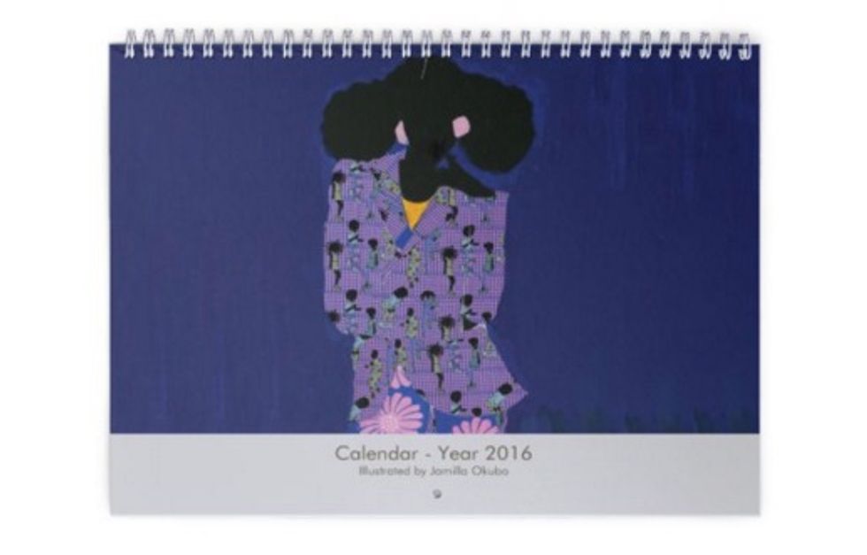 Win An Illustrated 2016 Calendar By Jamilla Okubo!